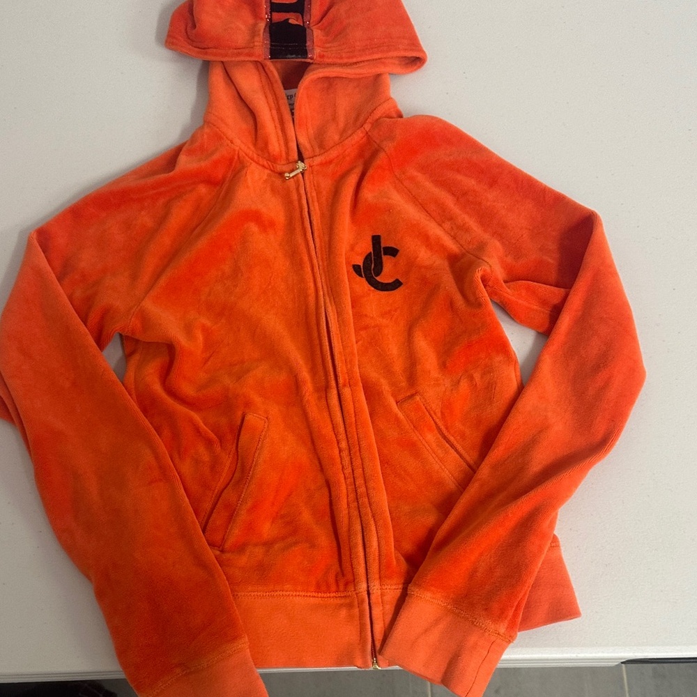 Juicy Couture Bright Orange Kids Hoodie